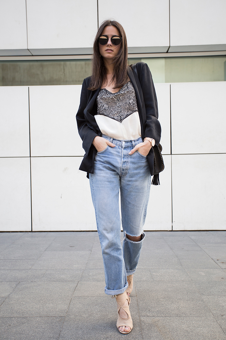 Lace on Denim! - Fashionvibe.net